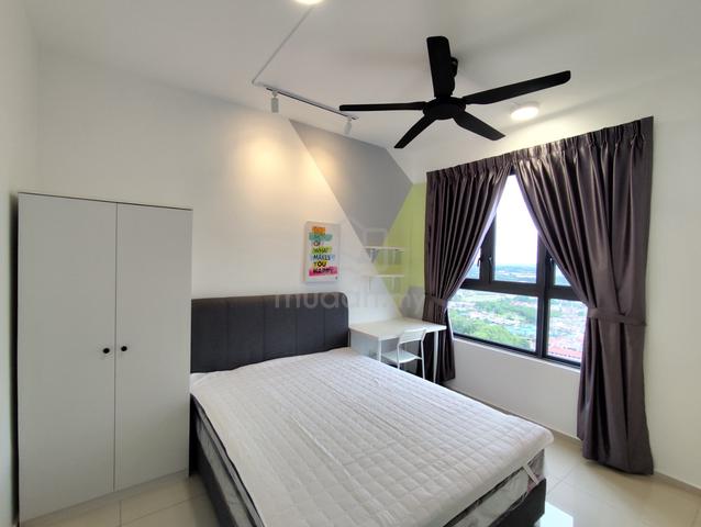 Seiring Residensi Nice Reno Fully Furnished Room Rental Near Airport 1