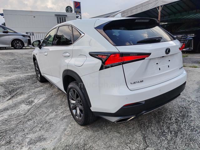 2021 Lexus NX300 2.0 F SPORT 4Camera 19,000km 4.5B - 4
