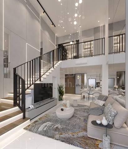 TRX Residence Sky Bungalow Semi-D Duplex condo 100% Furnished walk to MRT with low density 1