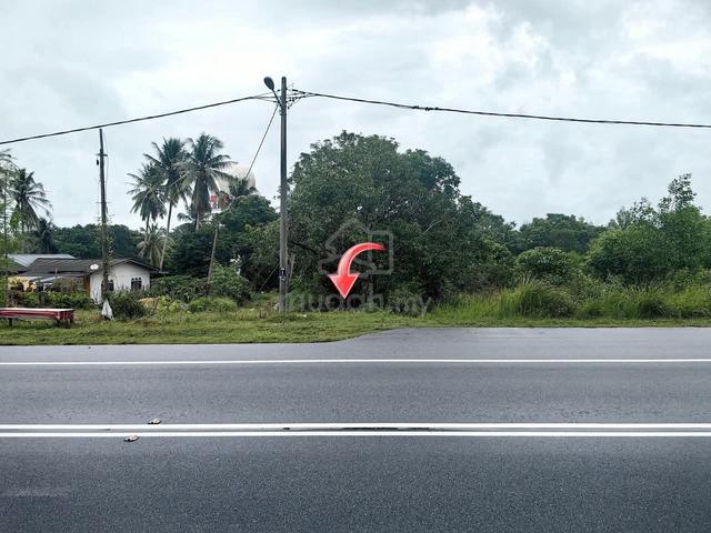 Tanah CANTIK GRED A 1.6EKAR TEPI JALAN BESAR KG PULAU KERENGGA MARANG 1