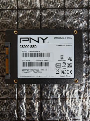 SSD PNY Cs900 480GB - photo 2 of 3