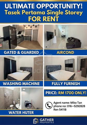 Tasek Pertama Avenue Single Storey For Rent ipoh rumah untuk disewa 1
