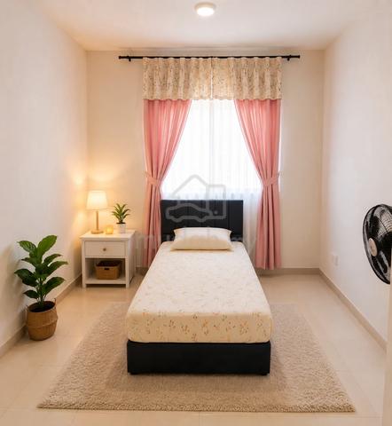 Medium Bedroom  PPA1M BUKIT JALIL (Non Sharing) I LRT Jalan Kaki 1