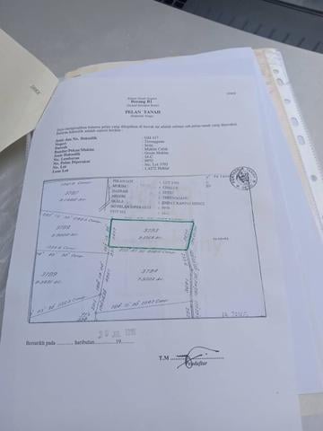 Kebun getah 3.5 ekar bukit mak som chalok 1