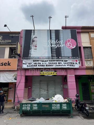 Selangor Bangi Shop Lot For Rent 1