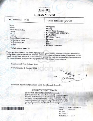 Tanah berhampiran arinah driving school alur tuman 1