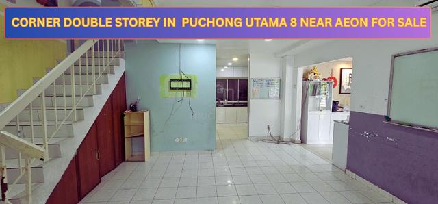 Beautiful Corner Double Storey House in Puchong Utama 8 for Sale 1