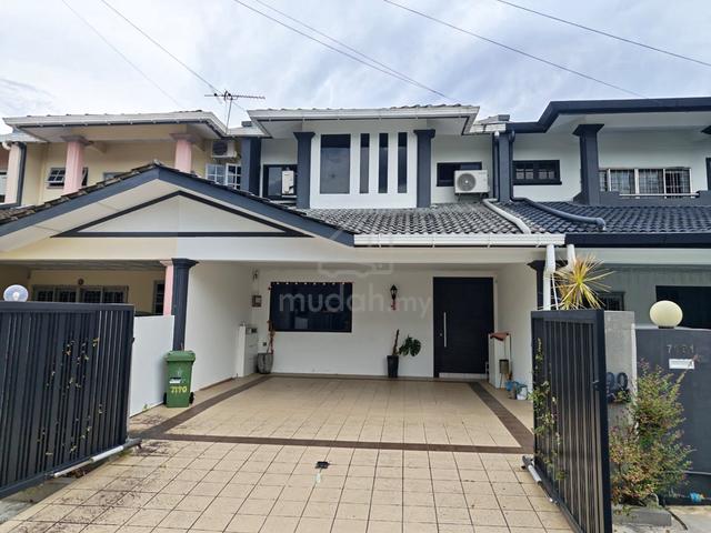 DOUBLE STOREY TERRACE FOR RENT At STAMPIN BARAT HUI SING KUCHING 1