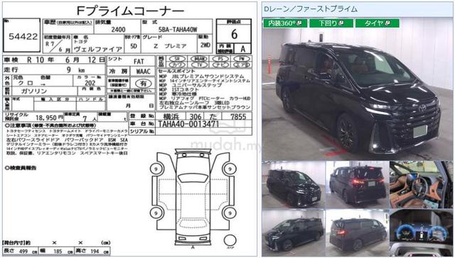2025 Toyota VELLFIRE 2.4 Z PREMIER JBL NEW CAR 6A - 1
