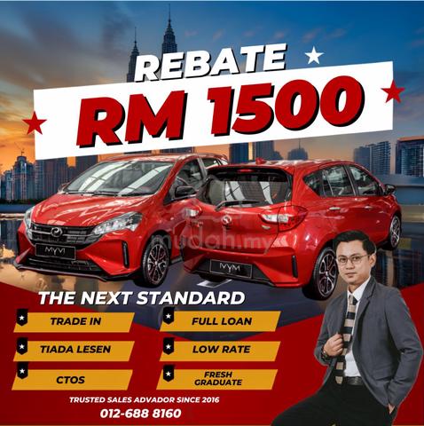 MAX LOAN & LOW RATE 2026 Perodua MYVI - 1