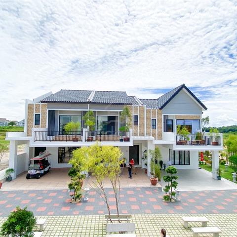 Raya promosi! Sebelah s2 height plazo 2mins! Rumah baru dua tingkat!! 1