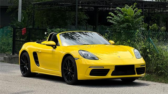 50K KM 2018 Porsche BOXSTER 2.0 14Ways OriYellow - 1
