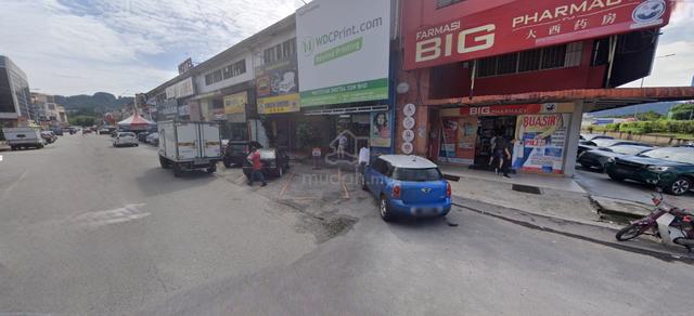 taman melawati jalan negara 3 sty shoplot 22x80 . main row , freehold 1
