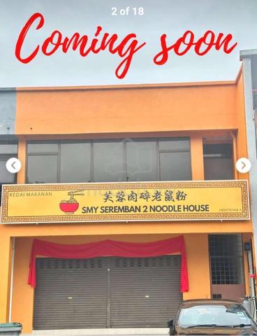 Seremban 2 Lake view Square 26x80 facing mainroad Hightraffic freehold 5