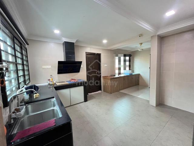 .🟥End Lot Taman Kepong, 2 Storey House🟥22x65, Freehold, Full Reno 1