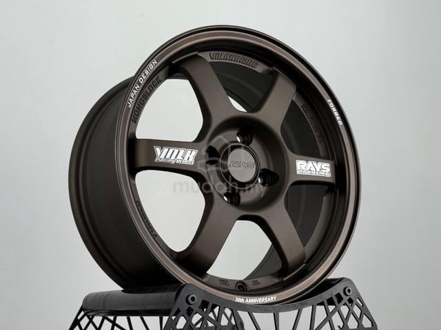 NEW 15 TE37 Rim City Jazz Vios Yaris Myvi Civic EK - photo 2 of 6