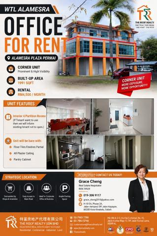 Prime Commercial Shoplot ALAMESRA - 1st Floor For RENT 1