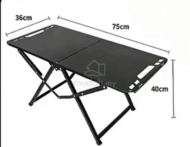 Metal folding table (brand new set) - photo 5 of 6