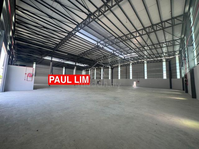 WAREHOUSE RENT At MAK MANDIN 21829 SQFT VIEW TO OFFER BRAND NEW 1