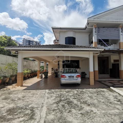 Corner Double Storey Semi Detached House For Sale at Jalan Kempas 1
