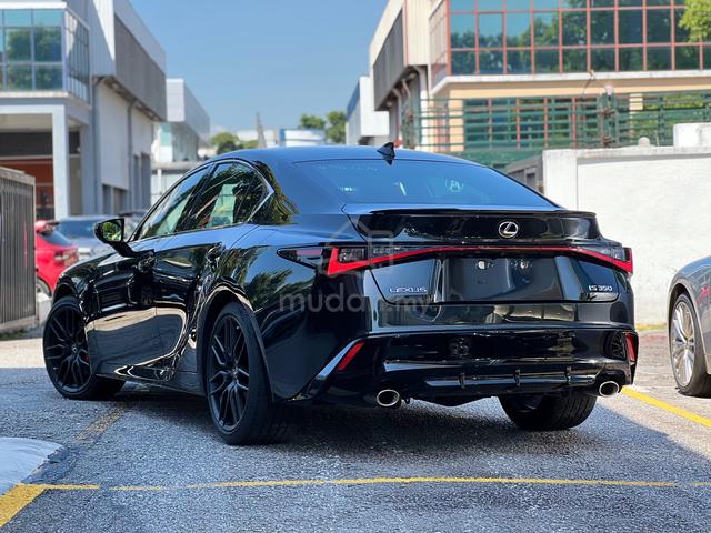 2021 Lexus IS350 F SPORT MODE BLACK V6 3.5 OFFER - 2