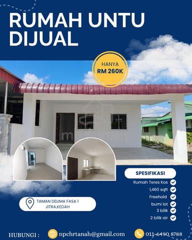Rumah Teres Untuk Dijual | TAMAN DELIMA FASA 1 1