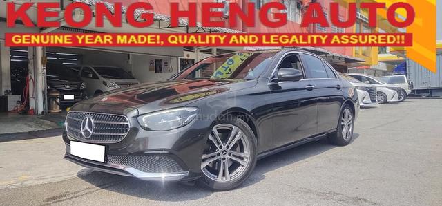 2021 Mercedes Benz E200 SPORTSTYLE 2.0L (A) 2Y-WRT - 1