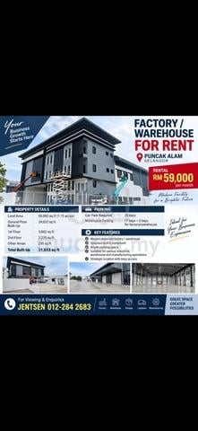 Detach factory at puncak alam 1