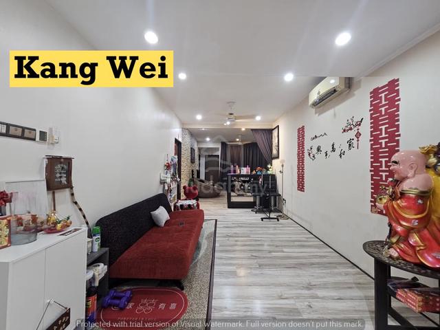 (GROUND FLOOR) Townhouse|Desa Ria|Fully Extended|Renovated|Sungai Ara 1