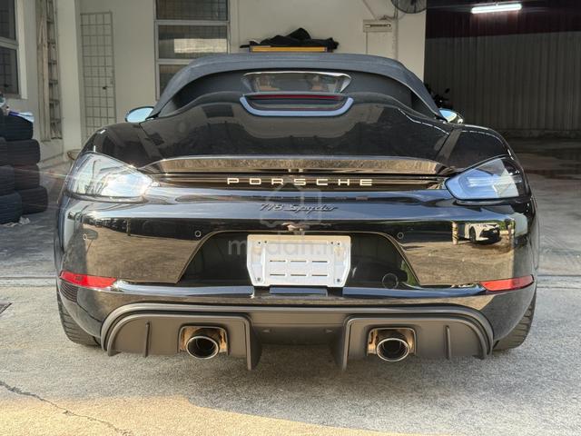 2022 Porsche 718 SPYDER 4.0 (A) BLACK SAMURAI 6.2K - 3