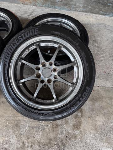 Rim ce28 thailand 15 inch tayar potenza re004 - photo 3 of 6