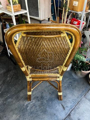 Vintage antique solid rattan/bamboo chair - photo 6 of 6