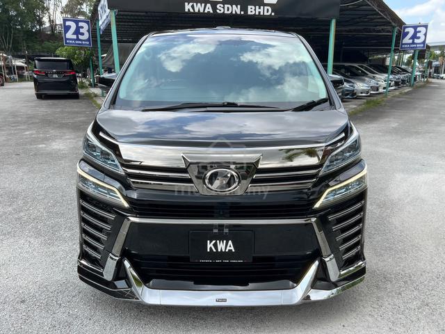 2018 Toyota VELLFIRE 2.5 ZG PILOT SEAT SUNROOF 360 - 2