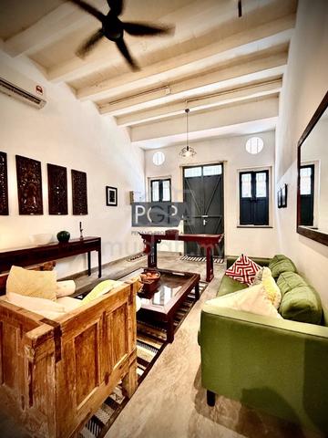 Enchanting Heritage Shophouse on Stewart Lane in George Town UNESCO 1