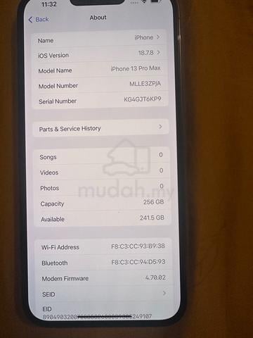 iPhone 13 Pro Max blue 256GB - photo 3 of 4