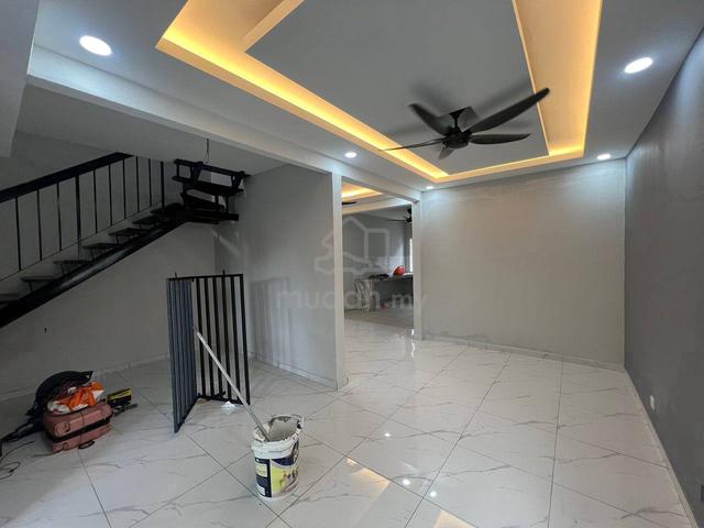 End Lot Renovated Double Storey Terrace Bakawali Rawang 1
