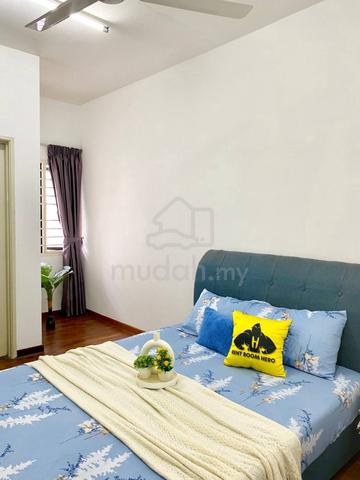 NON-SHARING • PRIVATE TOILET • LOW DEPOSIT ✨Abadi Height, Puchong✨ 1