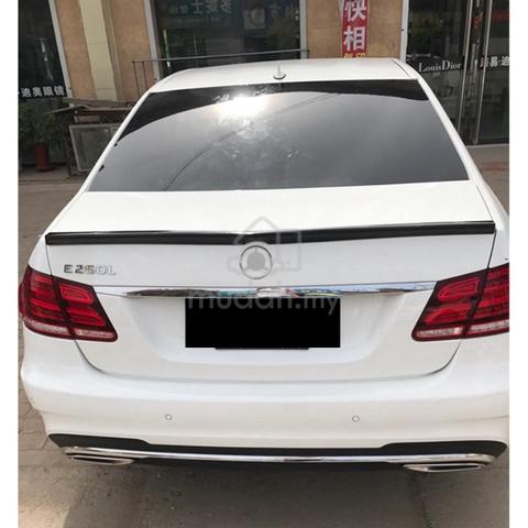 Mercedes W212 E Class AMG Spoiler Roof Spoiler AMG - Car Accessories ...