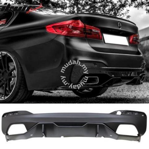 Bmw G30 Msport M-Performance Rear Diffuser Bodykit - Car Accessories ...