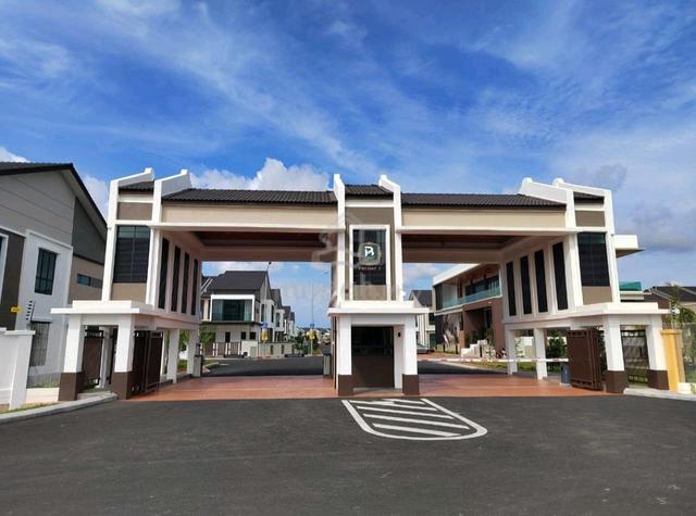 New Gated Guarded Double storey SemiD at Bertam Height Tanjung Minyak 1