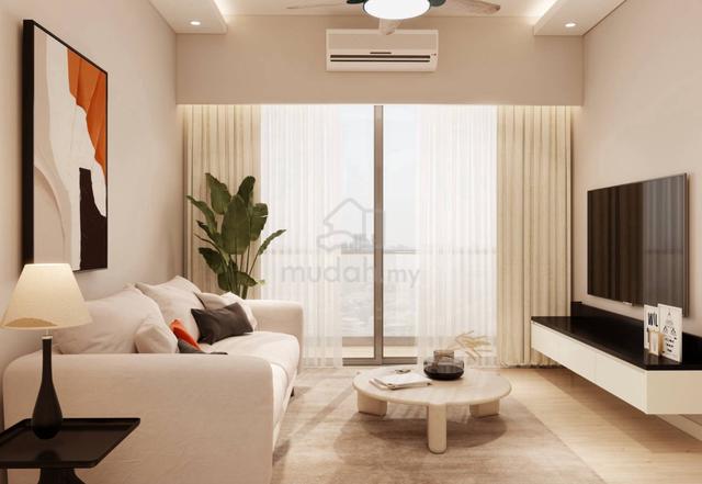 High ROI% Super Below Market 50% @Dual Key Monthly RM1.5K Rental RM3K@ Walk to LRT/MRT/KTM 1