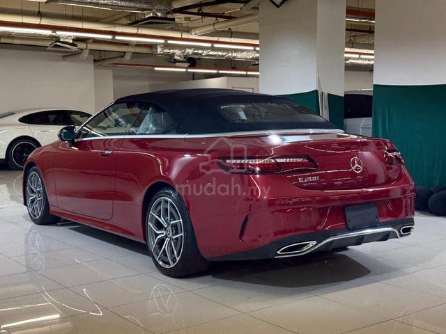 2021 Mercedes Benz E200 AMG 1.5T CONVERTIBLE NFL - 2