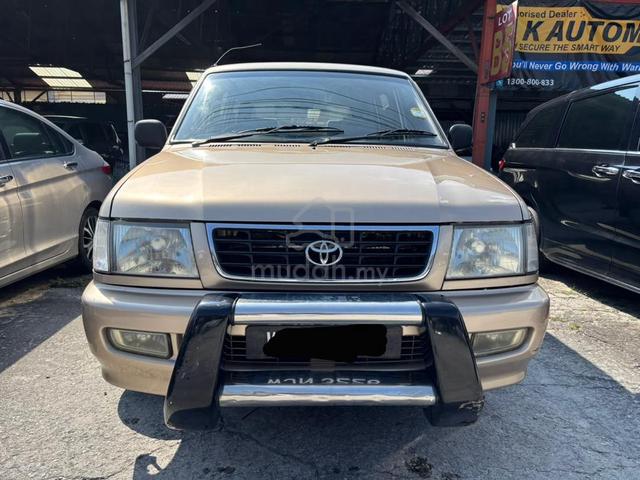 2001 Toyota UNSER 1.8 GLI FACELIFT (A) CarefulOwne - 2