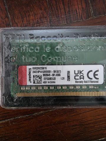 kington 16gb ddr4 (New) - photo 2 of 4
