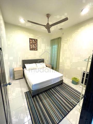 Big Medium Room (Attached Bathroom) Fully Furnished Gated & Guarded 1