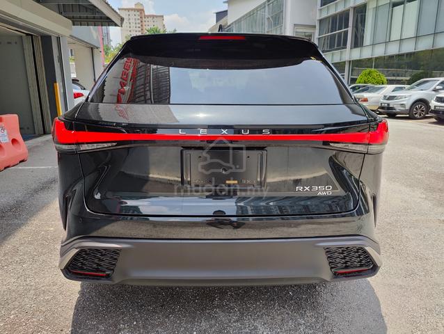 BLACK 2023 Lexus RX350 2.4 F SPORT 11K MILEAGE (A) - 4