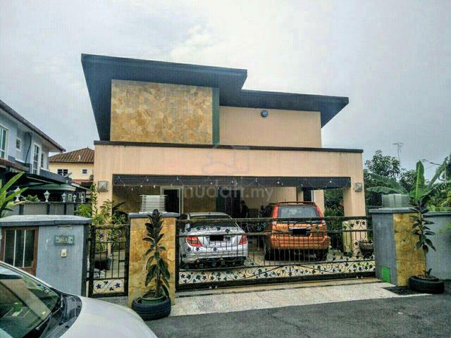 1.5 storey individual design bungalow bangi villa end lot freehold 1