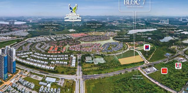 Multiple Shoplot Bloc 7 Setia Eco Glades @ Cyberjaya 1
