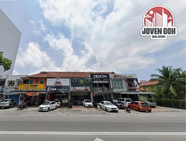 2 Storey Shop House Corner 4,200sf Jalan Perak Georgetown Padang Brown 1