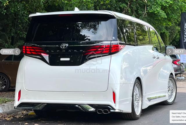 2025 Toyota ALPHARD 2.5 Z JBL Modelista Bodykit - 2